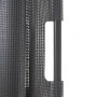 Bezpečnostná zábrana 85x13-160 cm, sivá