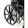 Big-TIM - vystužený oceľový invalidný vozík - do 225 kg