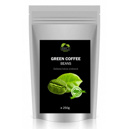 Zelená káva zrnková 250g