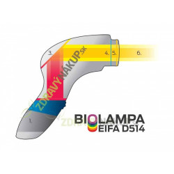 Náhradní světelný zdroj, žárovka pro biolampu Eifa D514