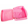 Cestovná kozmetická taška - turistický organizér, ružový