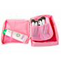 Cestovní kosmetická taška - turistický organizér, růžová
