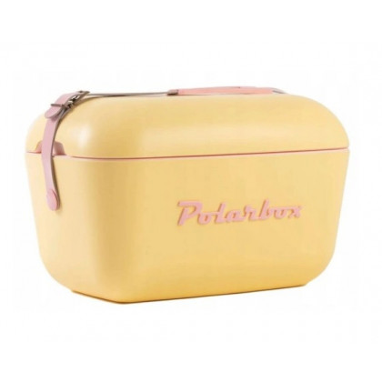 Chladiaci box PolarBox Retro - 20L žltý