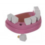 Dětský dřevěný kufřík zubař - 43 kusů