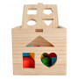 Dřevěné třídicí kostky - vzdělávací hračka