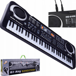 Elektronické piano + mikrofon - 61 kláves