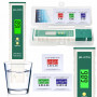 Elektronický merač pH kvality vody s LCD displejom