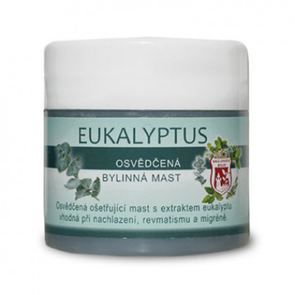 Eukalyptus - bylinná masť, 150ml