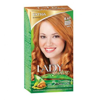 Farba na vlasy LADY in Color - 8.43 mango