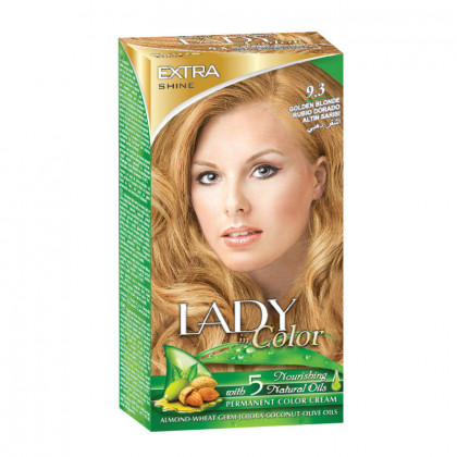 Farba na vlasy LADY in Color - 9.3 zlatá blond