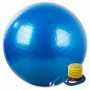 Fitness lopta s pumpou - modrá