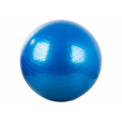 Fitness míč s pumpou - modrý