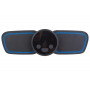 Fitness svalový stimulátor EMS 3ks, černý a modrý