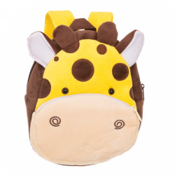 Batoh FunPlay Žirafa žlutá/hnědá