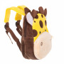 FunPlay batoh Žirafa žltý/hnedý