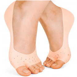 Gelové stélky/silikonové ponožky na popraskané paty, 2ks