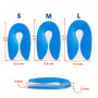 Podpatky gelových bot, S (30-35)