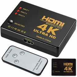 Přepínač HDMI s dálkovým ovládáním