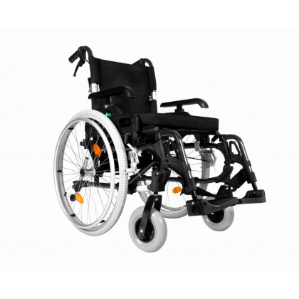 Hliníkový invalidný vozík Cruiser Active 2 42cm, čierny
