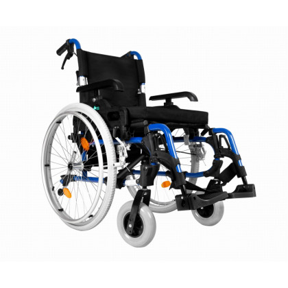 Hliníkový invalidný vozík Cruiser Active 2 42cm, modrý