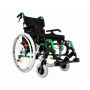Hliníkový invalidný vozík Cruiser Active 2 42cm, zelený