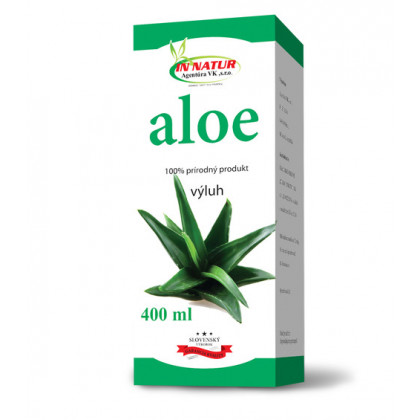 Extrakt z aloe vera, 100% přírodní produkt 400 ml