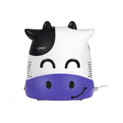 ProMedix PR-810 - dětský inhalátor s rozprašovačem ve tvaru krávy