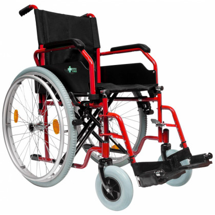 Invalidný vozík Cruiser 42 cm, červený
