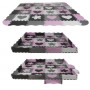 Kontrastní pěnové puzzle 30 x 30 cm, 36 dílků