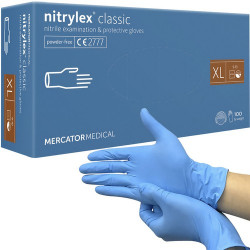Nitrylex XL jednorázové nitrilové rukavice - 100ks