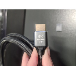 Kabel HDMI 2.1, 8K 60Hz, 2 m černý