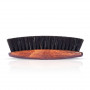 Leštiaca kefa so štetinami z konského vlasu na obuv 16 cm čierna