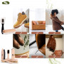 Súprava kefy na starostlivosť o obuv z kože, semišu a nubuku, ShoeClinic 6v1