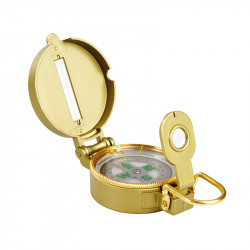 Klasický tekutý kompas, zlatý