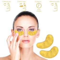 Zlatá kolagenová maska na oči