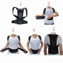 Bandáž, vesta pre správne držanie tela a chrbta s kovovými výstuhami - XL unisex