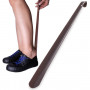 Kovový botník na boty, dlouhý - 51 cm, hnědý