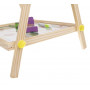 Kruzzel Multifunkční oboustranná tabule pro děti 65 x 40 cm