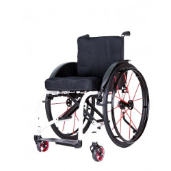 Lehký hliníkový invalidní vozík Cruiser Liber, šířka sedadla 45 cm