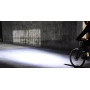 Vodeodolné LED svetlo na bicykel s tachometrom a klaksónom XT1454
