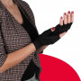 Hrejivé kompresné rukavice s obsahom medi pri bolestiach kĺbov, M, čierne