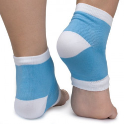 Hydratační ponožky s gelovým polštářkem na popraskané paty