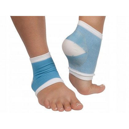 Hydratačné ponožky s gélovým vankúšikom pre popraskanú pätu