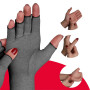 Kompresné rukavice pri bolestiach kĺbov, M, šedá