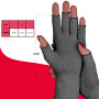 Kompresné rukavice pri bolestiach kĺbov, M, čierne