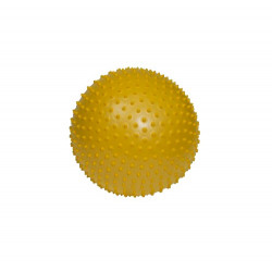 Masážní rehabilitační míč, 45 cm, žlutý