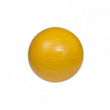 Masážna rehabilitačná lopta Pilo, 45 cm, žltá