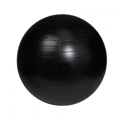 Masážna rehabilitačná lopta Pilo, 75 cm, čierna