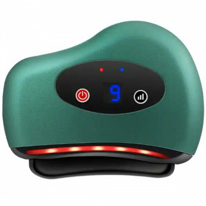 Elektrický bezdrôtový masážny prístroj so vstavanou batériou na tvár a telo, Gua Sha