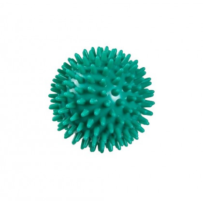 Masážny rehabilitačný ježko Hedgehog, 8 cm, zelený